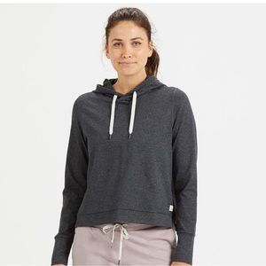 Vuori Halo Essential Hoodie on Charcoal!